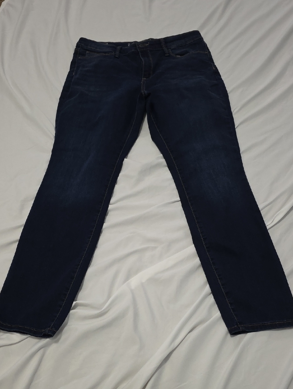 Universal Thread Dark Indigo Jeans with Gold Button